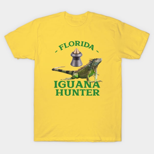 FLORIDA IGUANA HUNTER T-Shirt by Cult Classics